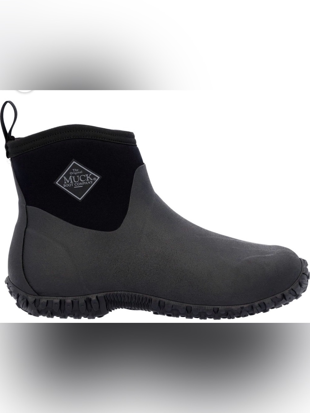 Muck Boot Company Men’s Muckster II Black Short Low Boots NWT